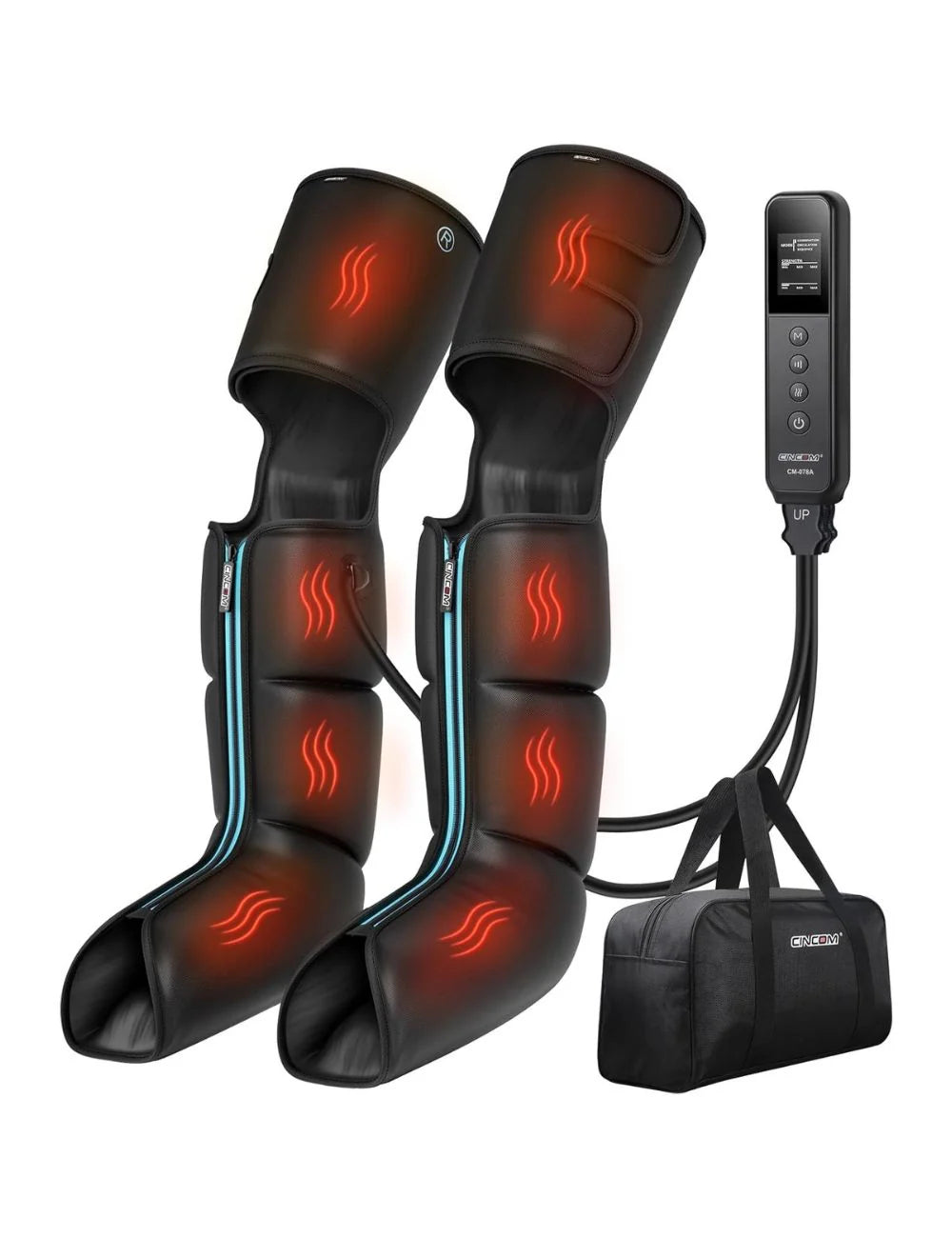 Compression Full Leg Massager with Heat 080A