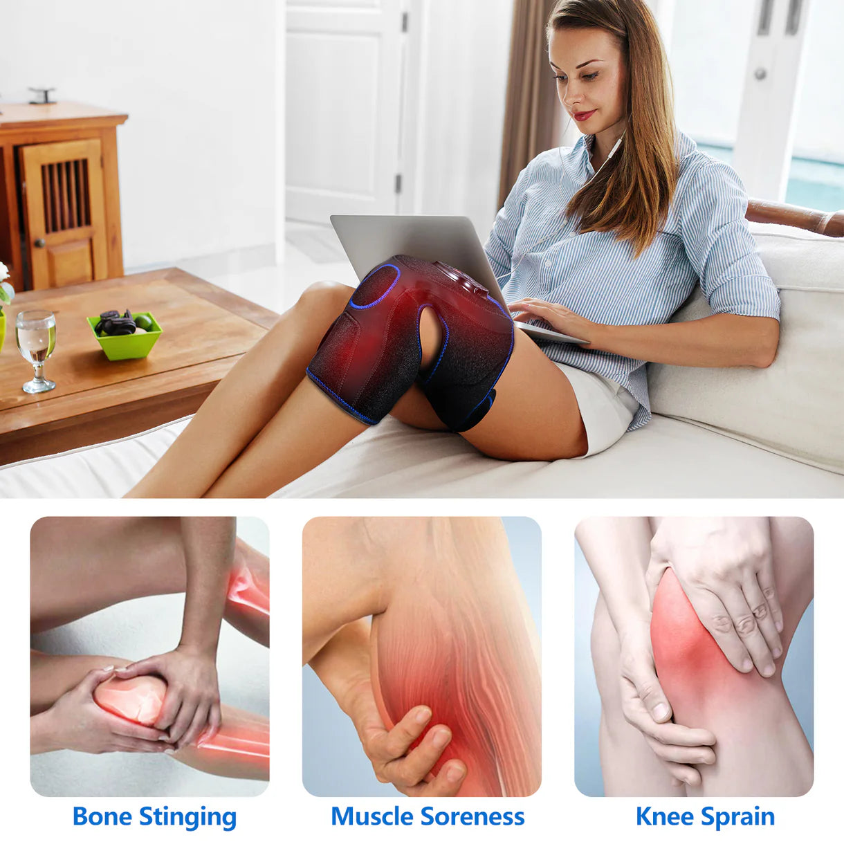 Knee Massager with Heat 066K