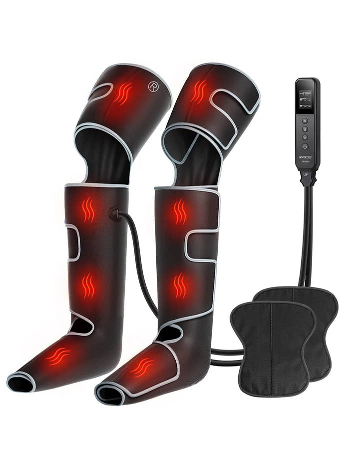 Compression Full Leg Massager with Heat 080A