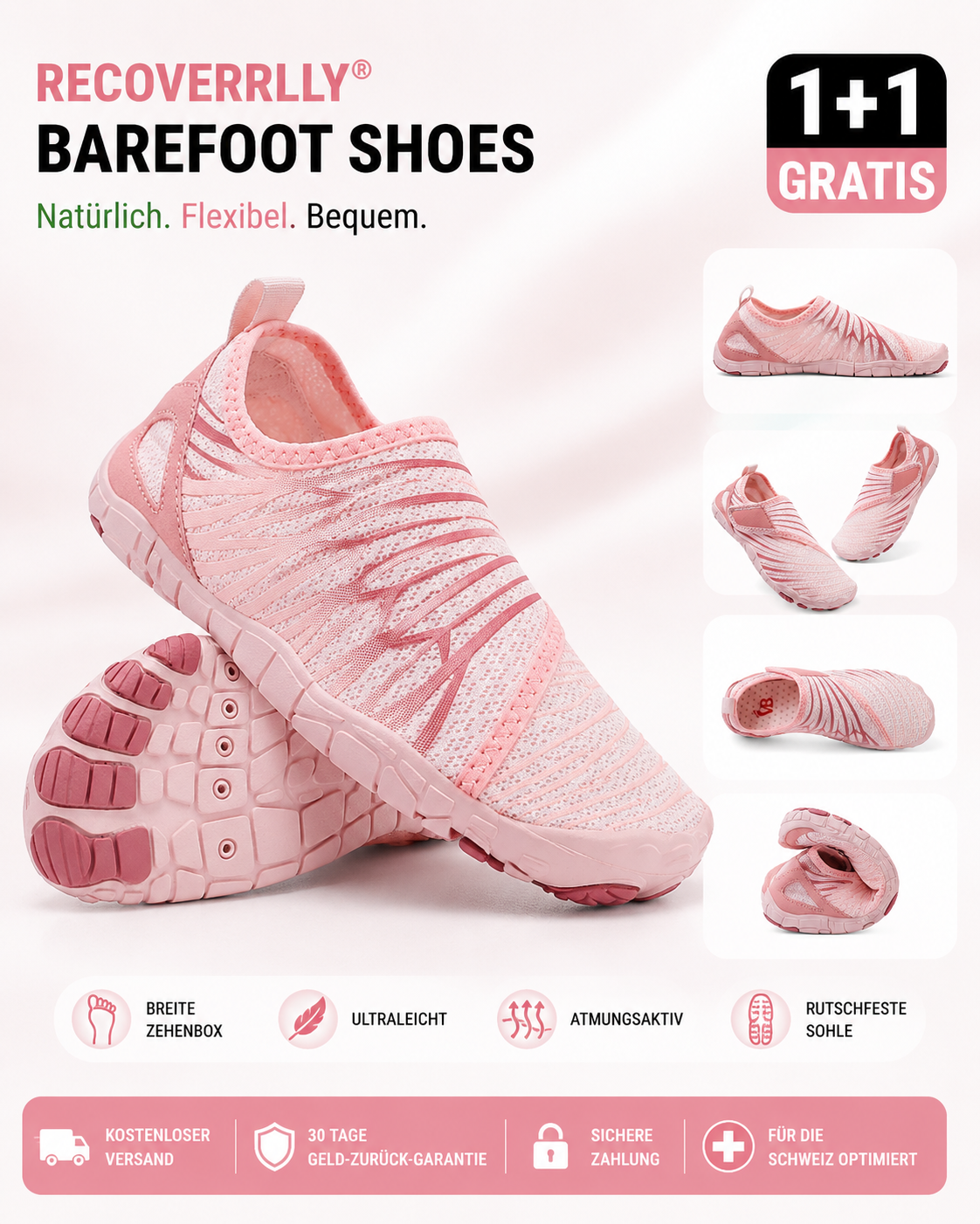 Recoverrlly® Barfußschuhe | 1+1 GRATIS Angebot